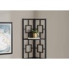 Vynxaria 62"h 4 - Tier Black Corner Bookshelf for Office & Bedroom - 3 of 4