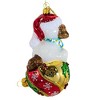 Huras Family 6.25 In Pup'n'bauble Santa Dog First Ornament Tree Ornaments - 3 of 3
