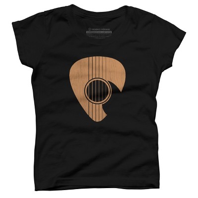 Girl's Design By Humans Strum Your Guitar By NDTank T-Shirt