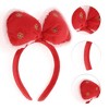 Unique Bargains Classic Halloween Headband 4.72" Diameter Red 1 Pc - 2 of 4