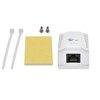 Monoprice 1-port Cat5e Surface Mount Box - White - image 3 of 4