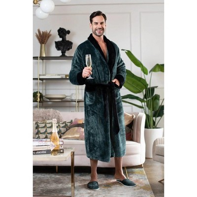 Lotus Linen Cozy Mens Plush Robes – Built for Comfort, Designed to Last