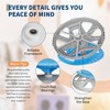 Kids Sensory Swivel Chair,Spinning Chair for Autistic Kids with Safety Handle & Non-Slip Design, Training Body Coordination - 4 of 4