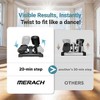 New MERACH Mini Stepper Exercise Equipment with Resistance Bands for Full Body - 3 of 4