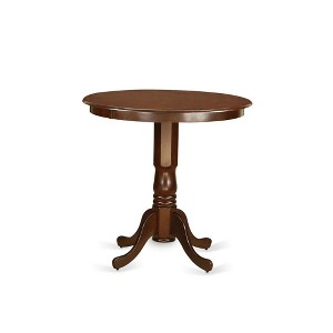 East West Furniture, Jackson  Counter  Height  Table  in  Mahogay  Finish - 1 of 3