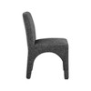 Meridian Furniture,Gramercy Linen Textured Fabric Dining Chair, Set of 2 - 4 of 4