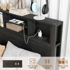 APRILSOUL Bookcase Storage, No Box Spring Needed, Easy Assembly, Noise-Free - 3 of 4