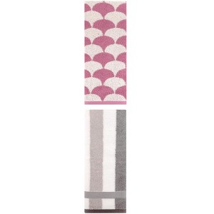 REGALWOVEN Geometric Cotton Soft Absorbent Decorative Hand Towel Set for Bathroom 13" x 29" 2 Pcs - 1 of 4