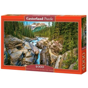 4000 Piece Jigsaw Puzzle, Mistaya Canyon, Banff National Park, Canada, Castorland C-400348-2 - 1 of 4