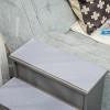 SEVOBAL Pet Steps and Ramps Small Pet Stairs with Cushioned Removable Covering for Dogs and Cats Up to 22 Lbs, Gray, 15.8"*23.3"*21.3" - 2 of 4