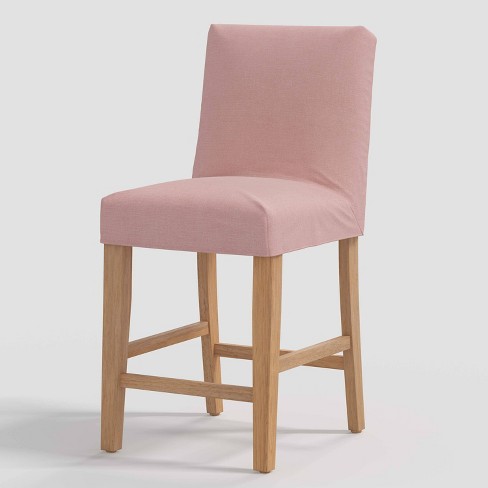 Pink counter 2024 height stools