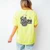 S.W.Smiley Soda Can Splash - Women's Garment Dyed Graphic T-Shirt - 3 of 4