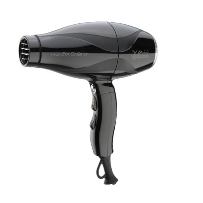 Gamma+ Relax Silent Noise Reduction 6-Speed Lightweight Hair Dryer Black