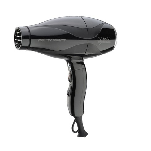 Gamma+ Relax Silent Professional Noise Reduction 6-speed Lightweight Hair  Dryer Black : Target