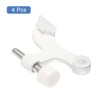 Unique Bargains Zinc Alloy Durable Adjustable Rubber Bumper Tips Door Stop - 3 of 4