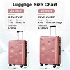 2 Pieces Expandable Luggages, Lightweight Luggage Set With 360° Spinner Wheels, TSA Lock, 24" + 28" Hardshell Luggage - 2 of 4