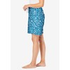 Dreams & Co. Women's Plus Size Print Pajama Shorts - 4 of 4