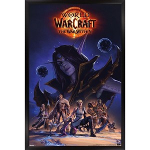 Trends International World of Warcraft: The War Within - Expansion Key Art Framed Wall Poster Prints - 1 of 4