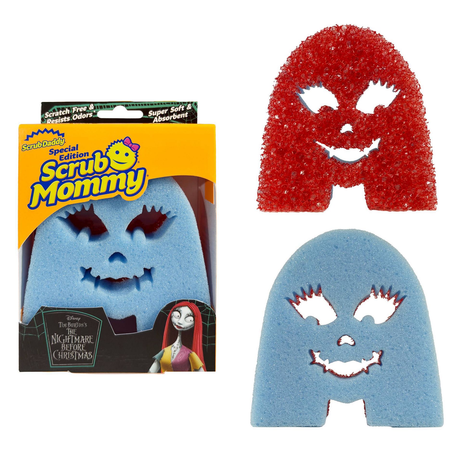 Scrub Daddy Scrub Mommy Nightmare Before Christmas Sally Sponges - 1ct