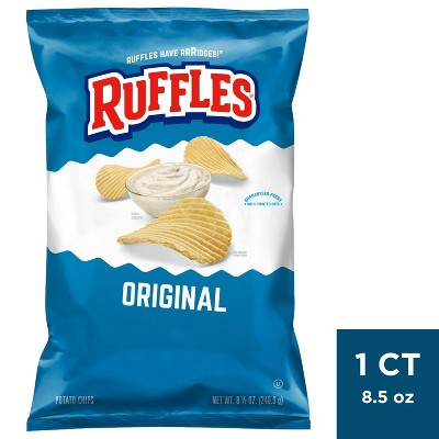 Ruffles Original Flavor Ridged Potato Chips - 8.5oz : Target