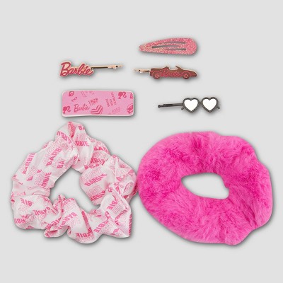 Girls' Barbie 7pk Hair Accessory Set