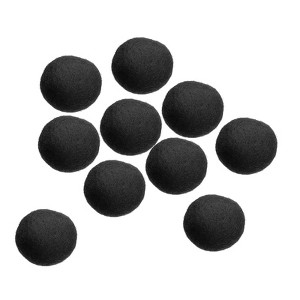 Unique Bargains Home Handcrafts Project DIY Wool Felt Balls Beads 10 Pcs - 1 of 3