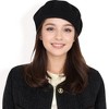 Anna-Kaci Women'sClassic Wool Beret Hat with Adjustable Inner Band and Timeless Parisian Style - 2 of 4