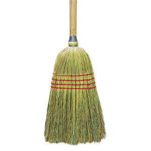 Boardwalk Upright Corn/Fiber Broom, 56" Overall Length, Natural, 6/Carton - 1 of 1