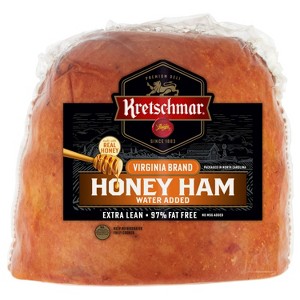Kretschmar Virginia Honey Half Ham Deli Fresh Sliced - price per lb - 1 of 4