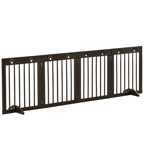 Free standing outlet outdoor gate