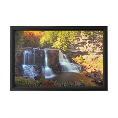 Trademark Fine Art-CATeyes  'Motion' - Backlit LED Lightbox with Metal Frame - Ready to Hang with Anti-Glare Acrylic Cover