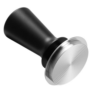 VEVOR Espresso Tamper 53mm, Spring Loaded Coffee Tamper, 30 lbs Tamper Tool Espresso, Stainless Tamper with Non-Slip Grip, Black - 1 of 4