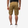 X RAY Men's Belted 12.5" Inseam Knee Length Cargo Shorts (plus size shorts in available) - 2 of 4
