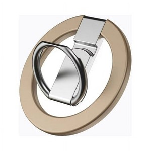 Entronix Magnetic Phone Grip – 360° Rotating Ring Holder Kickstand, Magnetic Grip Accessory Compatible with Magnetic Cases - 1 of 4
