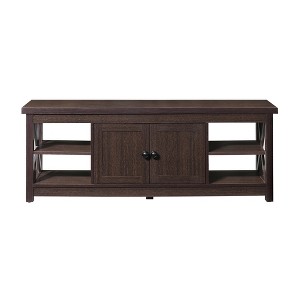 AndMakers 59.06 in. Wood TV Stand with 1 Storage Cabinets Fits TV's up to 65 in. - 1 of 4