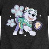 Girls' - Paw Patrol - Everest Sketch Fitted Short Sleeve Graphic T-Shirt - 2 of 4
