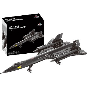 Apostrophe Games SR-71 Blackbird Jet Building Block Set - 184pcs - 1 of 4