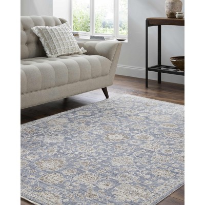Hauteloom Urara Blue Area Rug