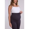 Women's Roll Over Waistband Flare Legging | Motherhood Maternity - 4 of 4