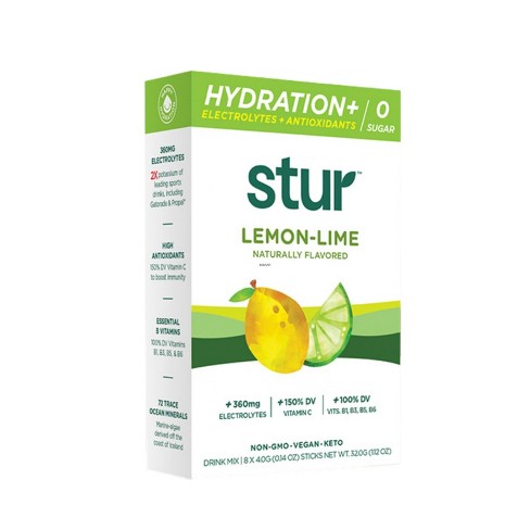 Stur Electrolyte Hydration Powder, Lemonade, Sugar Free