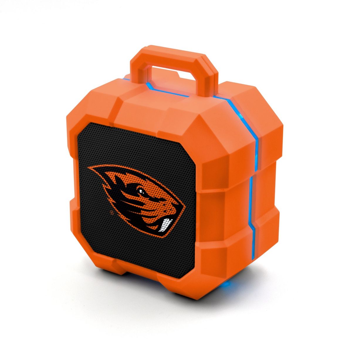 SOAR Collegiate Detroit Red Wings ShockBox LED Wireless Bluetooth Speaker- Oregon State Beavers