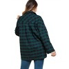 Women's Floral Embroidered Plaid Tunic - PLUS - umgee - 3 of 3