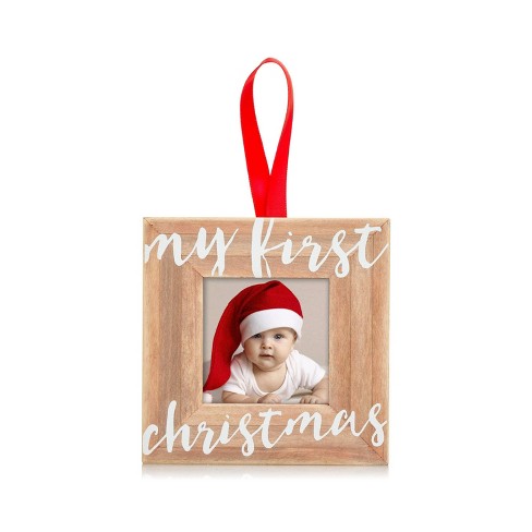 Download Pearhead My First Christmas Wooden Ornament Target