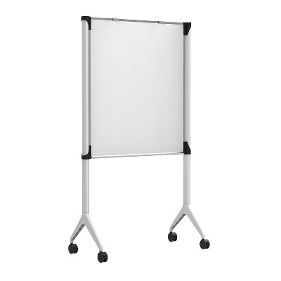 HITOUCH BUSINESS SERVICES Workplace2.0 6' x 3' Porcelain Mobile Dry-Erase Board UN56054