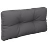 vidaXL Pallet Cushion Anthracite 31.5"x15.7"x4.7" Fabric - 4 of 4