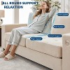 90'' Loveseat Sofa Modern Chenille Upholstered Love Seat Featuring USB Charging Ports - 4 of 4