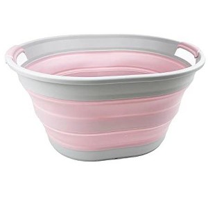 SAMMART 23L (6 Gallons) Collapsible Plastic Laundry Basket - 1 of 4