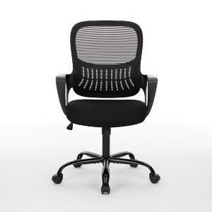 DOMETOUR Tall Office Chair for Standing Desk with Adjustable Foot Ring Counter Height Office Chair - 1 of 4