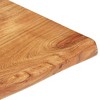 vidaXL Coffee Table Brown, Black Solid Acacia Wood, Powder-Coated Iron - 4 of 4