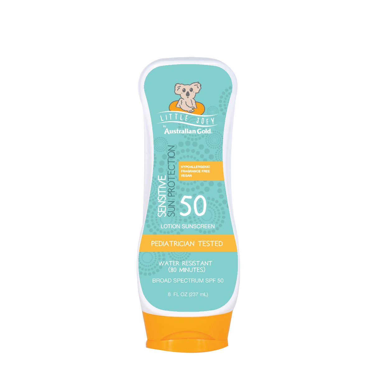 Australian Gold Little Joey Kids Sunscreen Lotion - SPF 50 - 8 fl oz